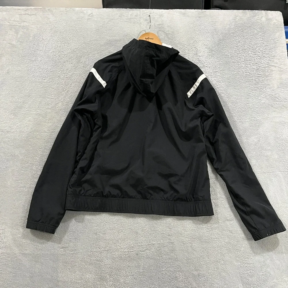 Vintage Nike Jacket Womens XL 16-18 Windbreaker Full Zip Hood Retro 90s‎